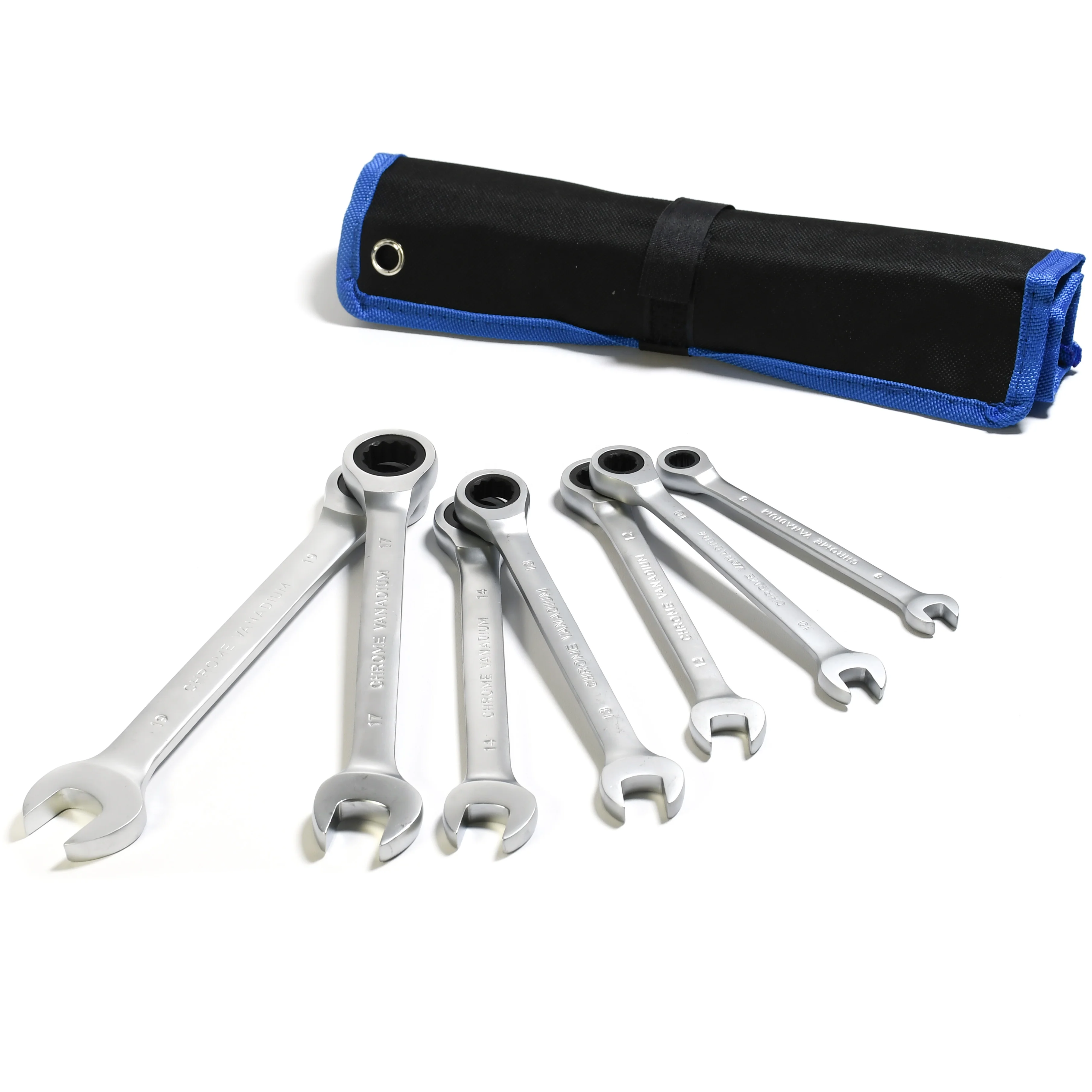 

7pcs Ratchet Wrench Set Hand Tools Metric Combination Spanner Wrenches