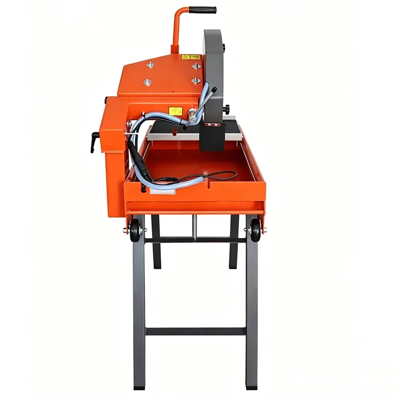 TS350E Multi-Purpose Stone Saw, Corded Cutting Saw, Benchtop Tile Cutter with 40L Water Tank, 45° Bevel Cut, Folding(Customized)