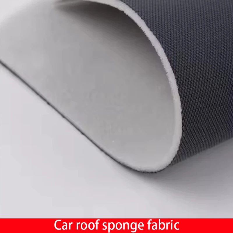 Car Sponge Roof Sky Fabrics for Auto Liner Interior Upholstery Sky Trim Headliner Ceiling Material Roof Lining Fabric Repair