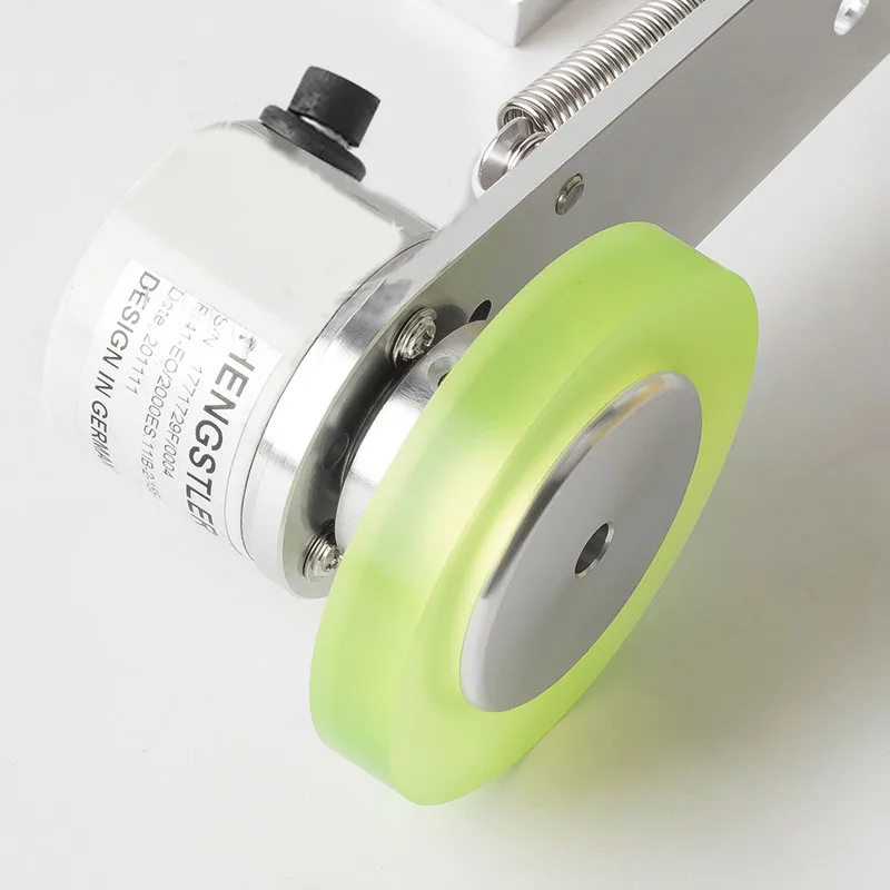 Encoder bracket Aluminum Polyurethane Industrial Encoder Wheel Measuring Wheel 40/50/60mm Aluminum Encoder Mounting Bracket
