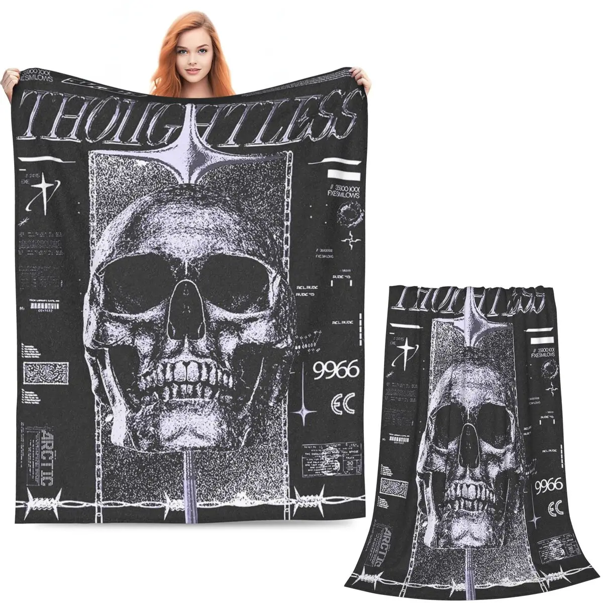 Rock Band Korn Follow The Leader 20Th Anniversary Merch Blankets Soft Warm Flannel Throw Cover for Bed Picnic Travel Home Couch