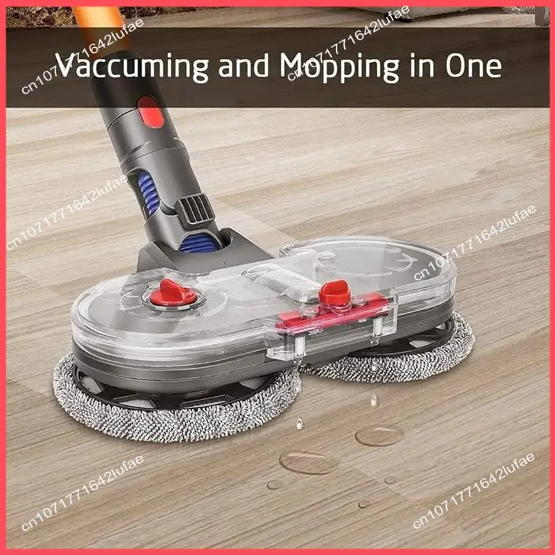 

B52C для пылесоса Dyson V15 V11 V10 V8 V7, насадка для электрической швабры со съемным резервуаром для воды, 12 многоразовых подушечек для швабры