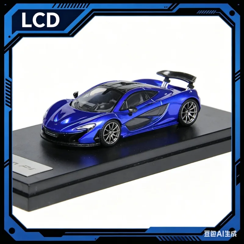

LCD 1:64 McLaren P1 McLaren P1 British supercar adult collectible, alloy die-casting car model, static simulation.