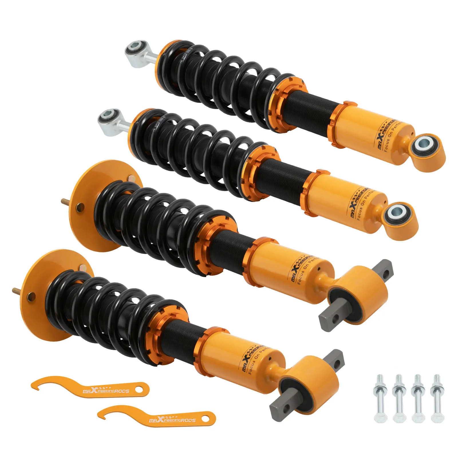 MaXpeedingrods Air Shocks Conversion To Coil Spring Coilover For Cadillac Escalade Chevrolet Avalanche Suburban 07-12
