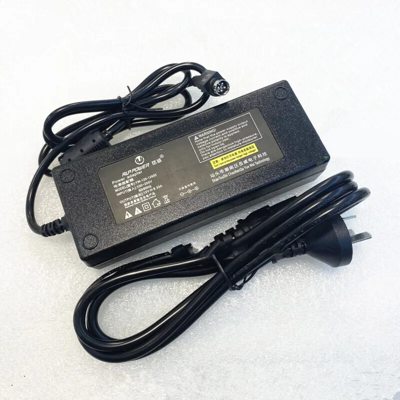 12V 8.33A 100W 4PIN AC Adapter Charger For NAS QNAP TS-419P II NAS SYNOLOGY DS410 PROMISE NS4600 NAS Power Supply EA11001E-120