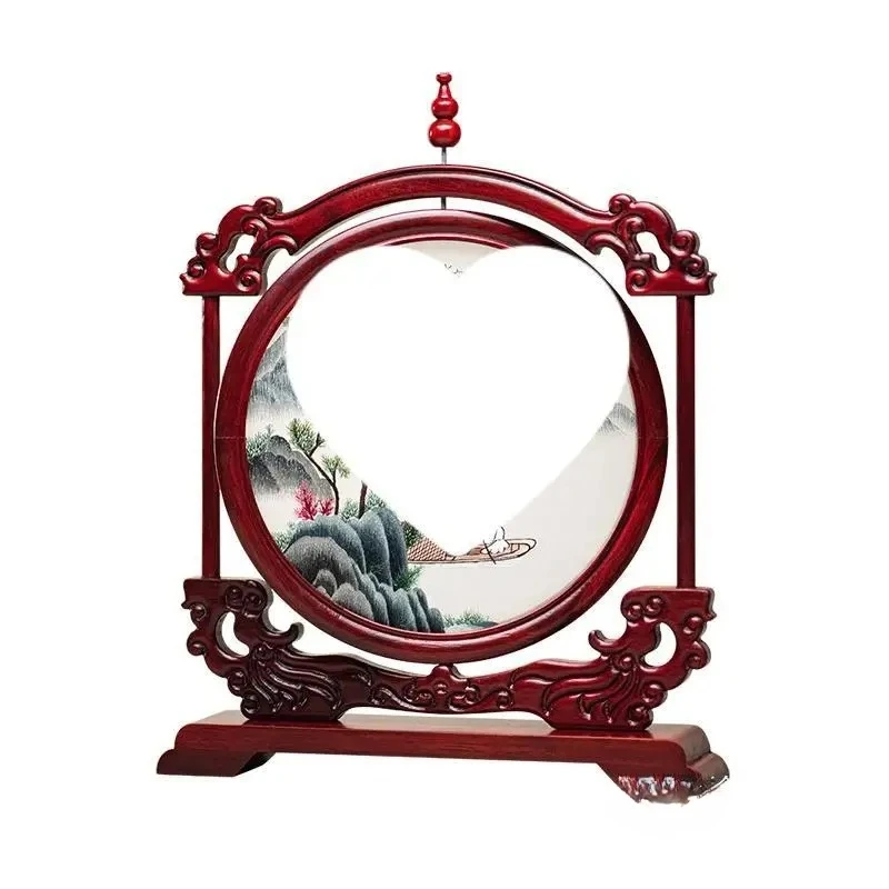 Ornament Chinese style desktop gift, embroidery crafts