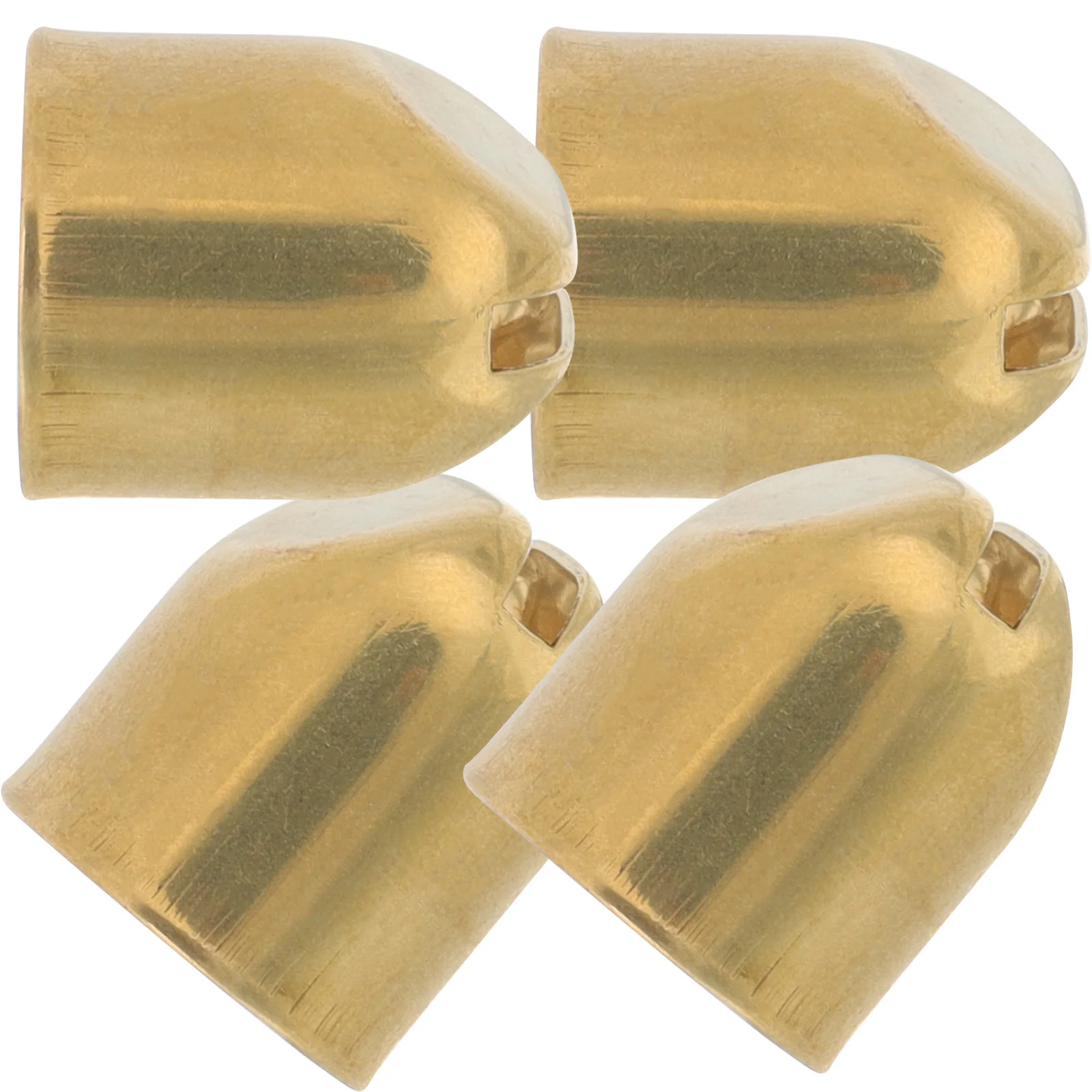 

4Pcs Brass Cutter Handle Wedges Safety Conical Portable Kitchen Fixers Reinforce Accessories Cutter Connector Knives Wedges