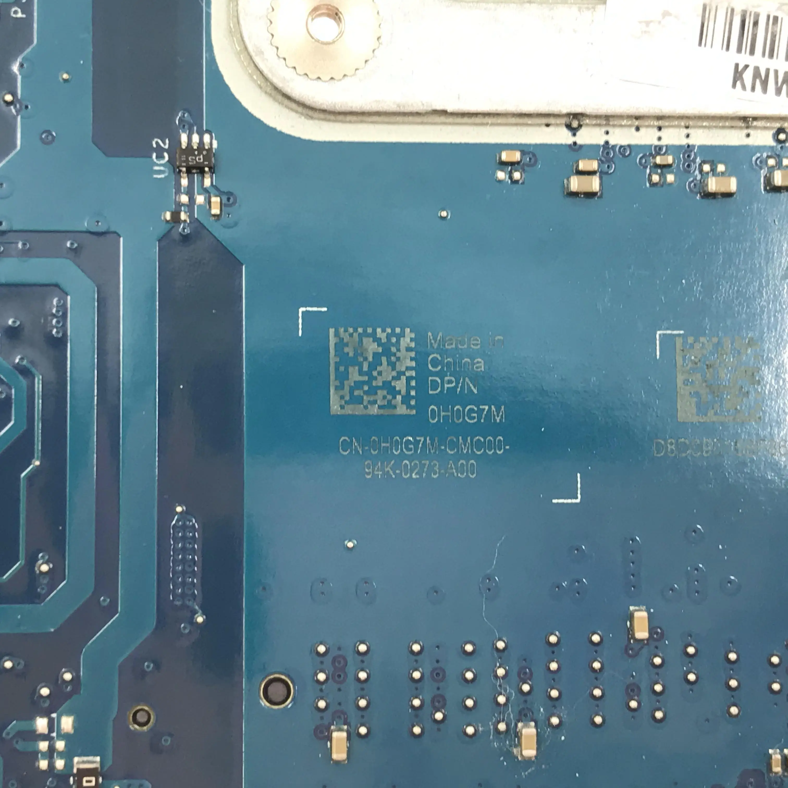 اللوحة الأم LA-G714P مع وحدة المعالجة المركزية 3865U i3 i5-7th Gen للوحة الأم للكمبيوتر المحمول Dell Inspiron 3581 3481 3584 3781 DDR4