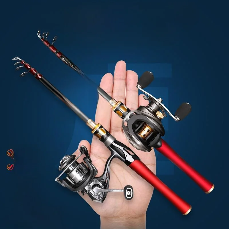 特殊なロードフィッシングロッドスピニングリール、ユニバーサルラインカップ、小型金属製フィッシュホイール、遠投と軽量餌釣り用