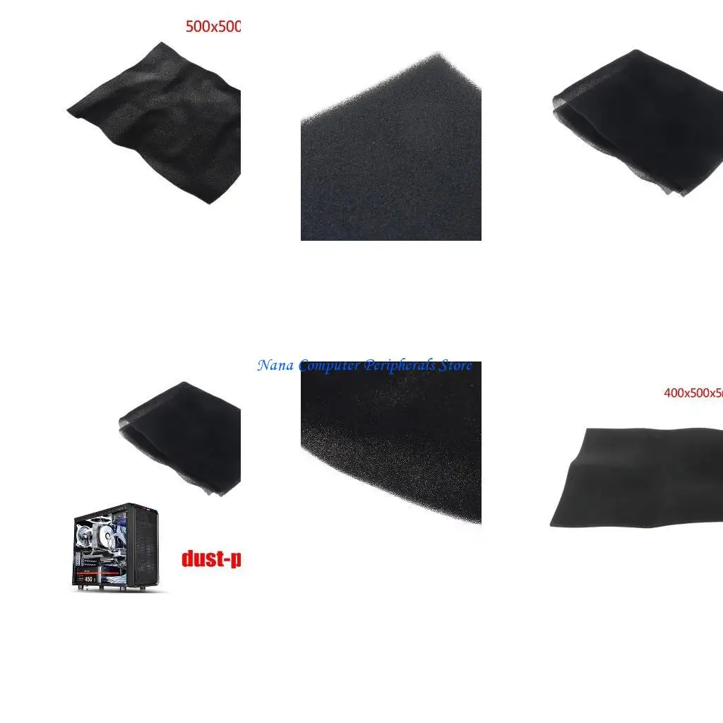 f68cコンピュータケース用実用的なダストプルーフスポンジパッドは、粉塵の蓄積を最小限に抑える