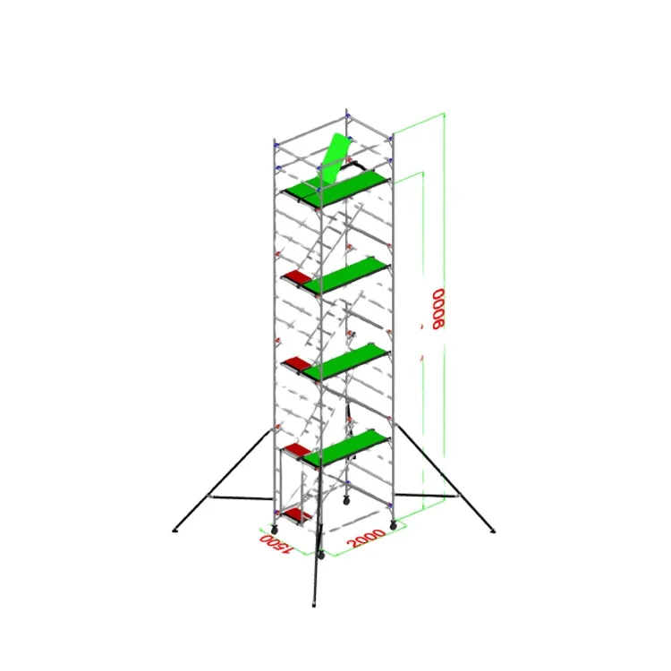 Ladder Frame Scaffolding H Construction Scaffoldings Building Metal Assembly Single Pipe Scaffold