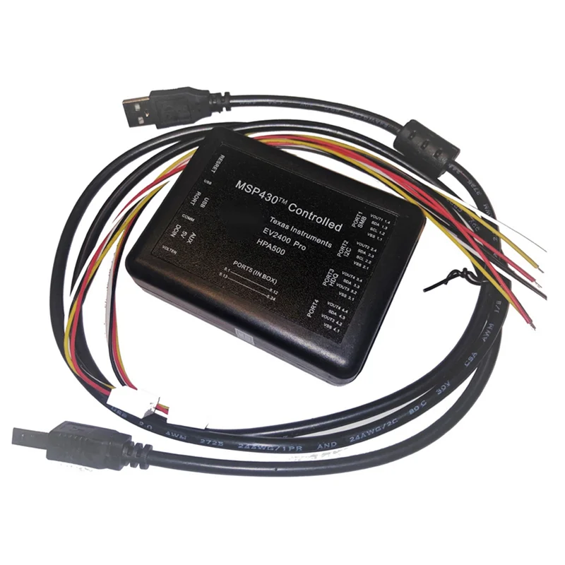 -AT52 Battery Repair SMB Convenient Communication Box Portable Versatile Plastic For Ev2400pro Debugger Bqstudio2300 DRONET16 T2
