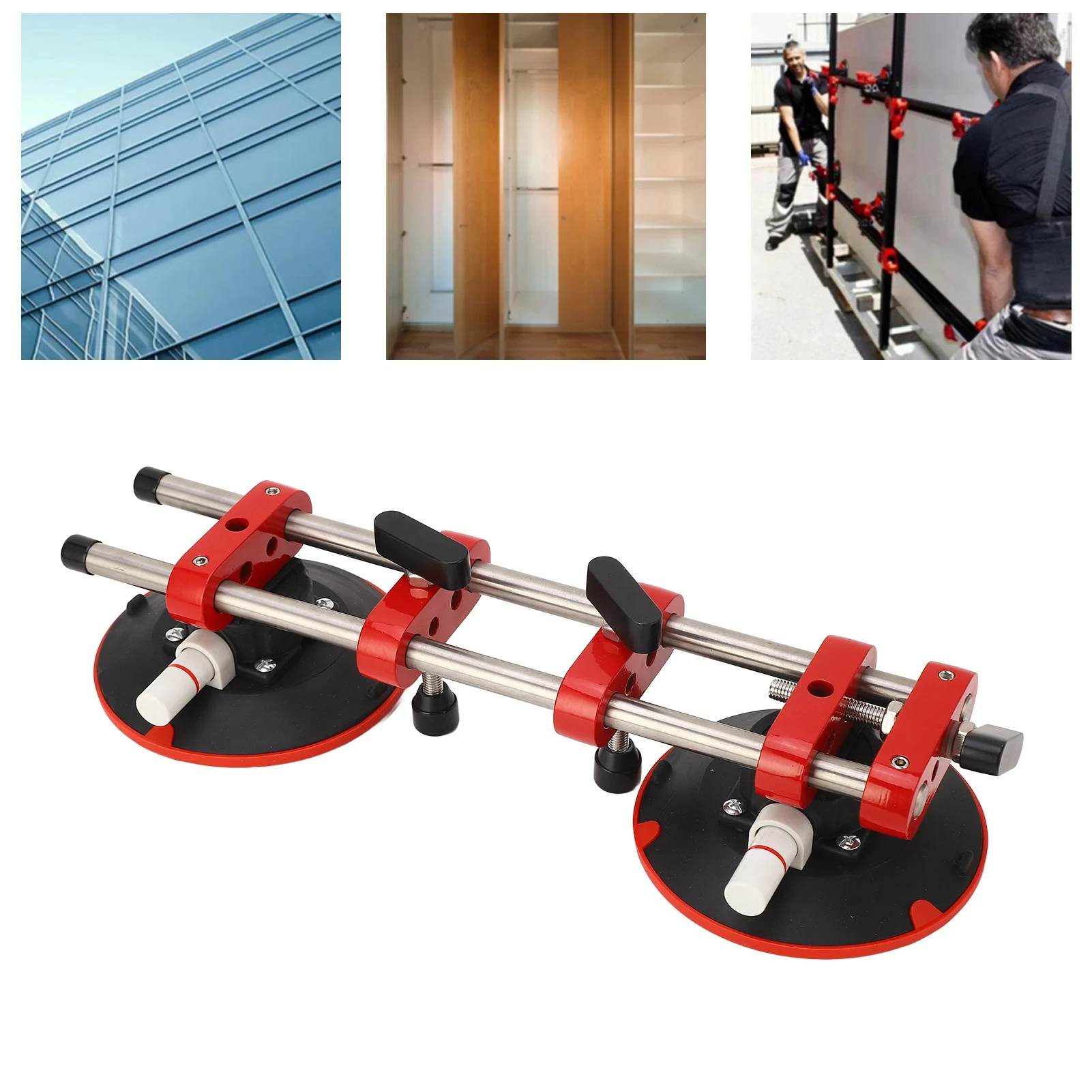 

Seamless Seam Setter with Vacuum Suction Cups for Seam Joining and Leveling Tile Marble Glass Seam Joiner Tile Seam Regulator