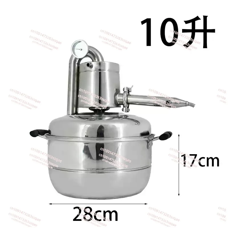 1 PC 110/220V  new 10L Water Alcohol Distiller Home small Brew Kit Still Wine Making brewing machine distillation equipment