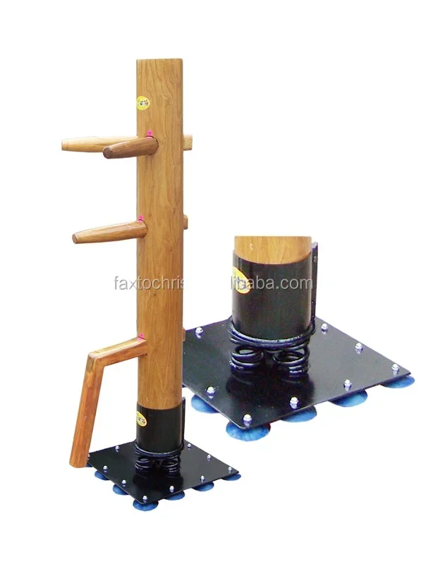 

Chinese Kungfu Martial Arts Equipment Free Standing Wooden Dummy Kung Fu Wing Chun Wooden Dummy