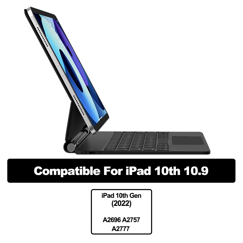 GOOJODOQ Magic Keyboard Case for iPad Pro 11 & Air 5