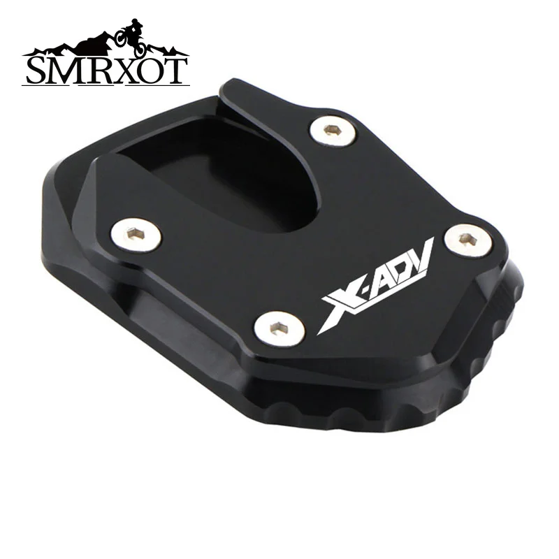 Suporte lateral antiderrapante para motocicleta, placa de suporte de extensão, Kickstand para Honda XADV750, X-adv 750, 2021, 2022, 2023, 2024