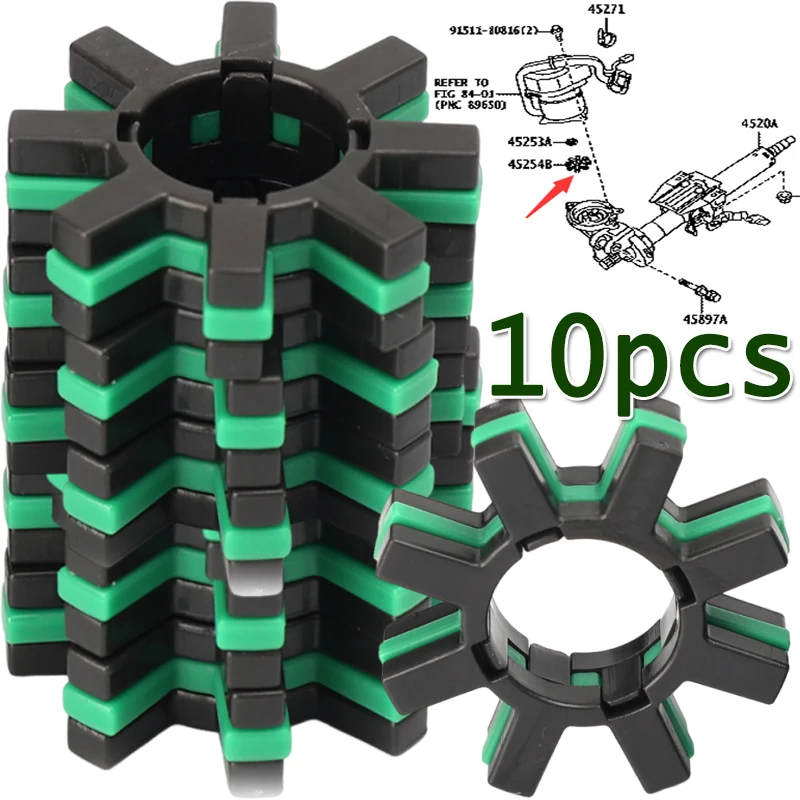 

Для Toyota Camry Corolla Lexus автомобильный виброгаситель электропитание рулевого управления вал двигателя кольцевая шестерня гибкая муфта детали шестерни