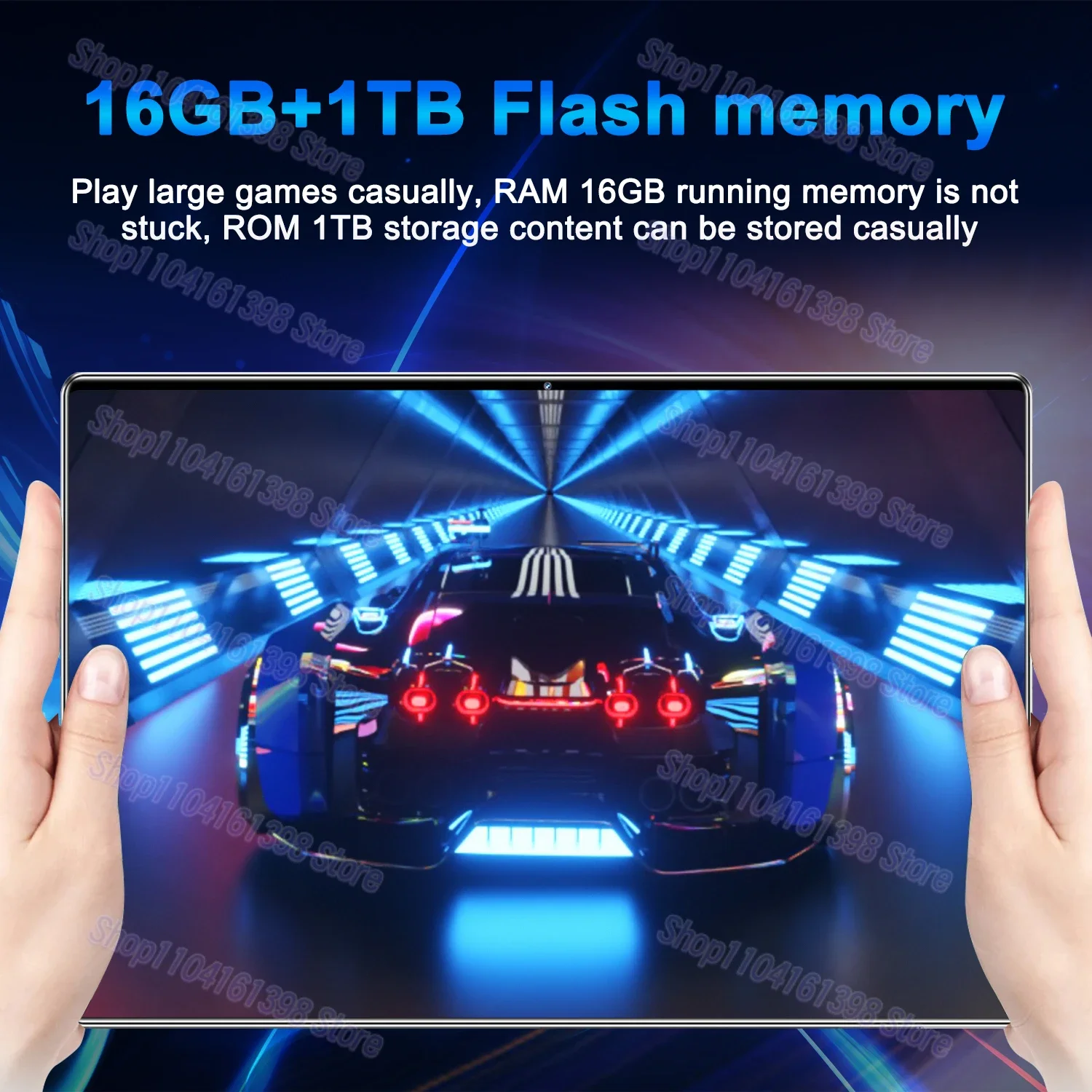 2024 New 5G Tablet 11.6 inch Android 13.0 tablet 10core 16GB RAM 1TB ROM Tablet PC Dual Cameras Dual sim card Wifi Type-c