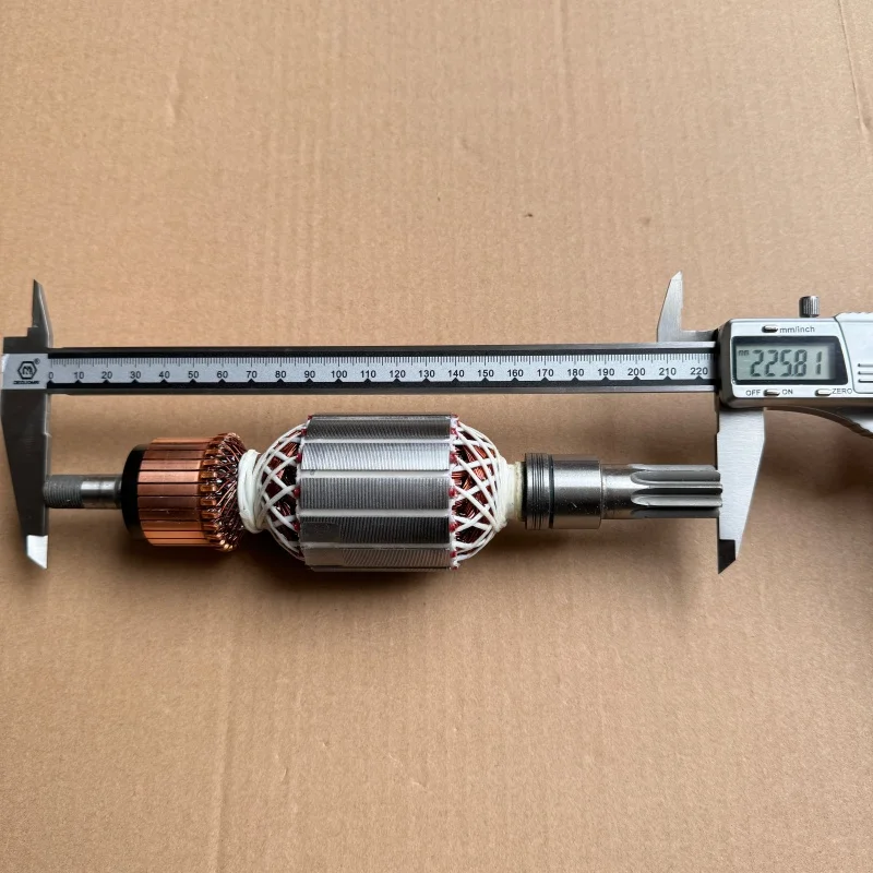 AC220-240V Armature Rotor For BOSCH GSH27 GSH27VC USH27 Demolition Hammer Power Tool Spare Parts
