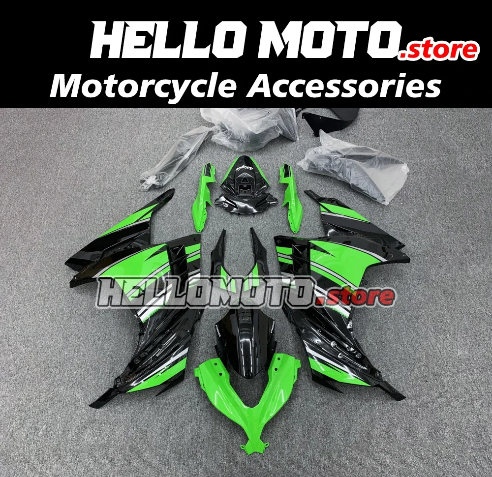 New ABS Injection Molding Fairings Kits Fit For Ninja300 EX300 ZX-3R ZX3R 2013 2014 2015 2016 2017 Bodywork Set