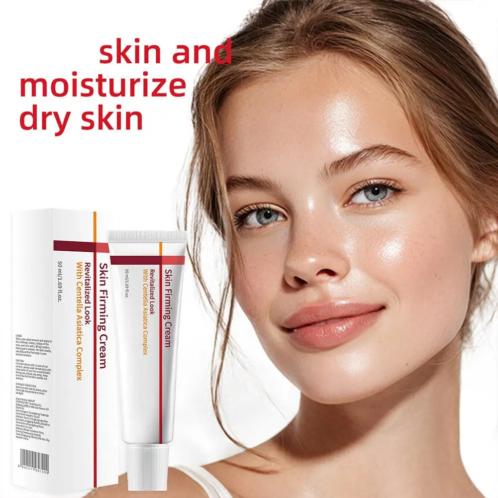 Crema facial reafirmante coreana Centella Asiatica, hidratante de larga duración, nutritivo profundo, iluminador de la piel, mejora la piel seca