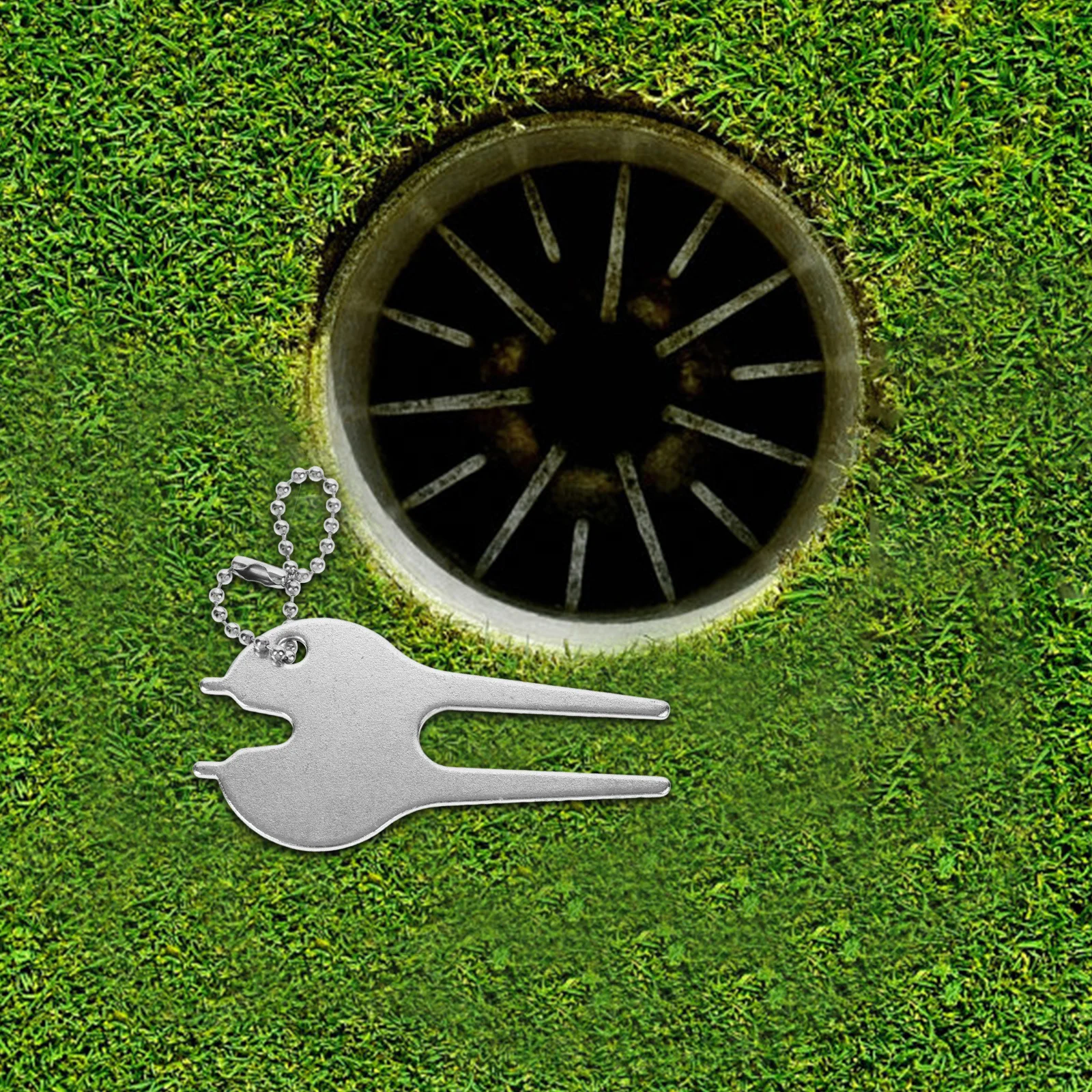 

8Pcs Golf Divot Fork Portable Repair Tool for Golfing Green Professional Lawn Maintenance Equipment Divot Repair Forks