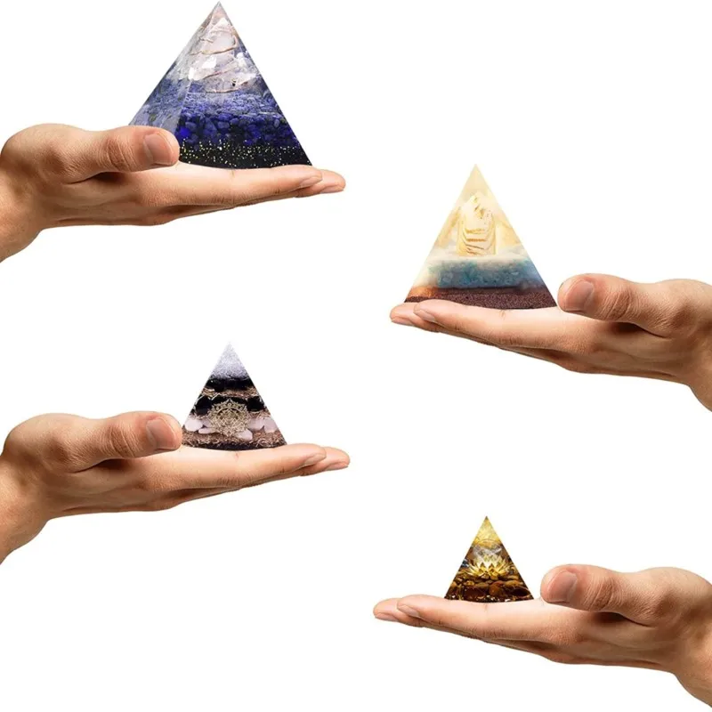 Super Large Transparent Resin Pyramid Epoxy Silicone Molds Craft Casting DIY Crystal Jewelry Decoration Tool Craft Ornaments