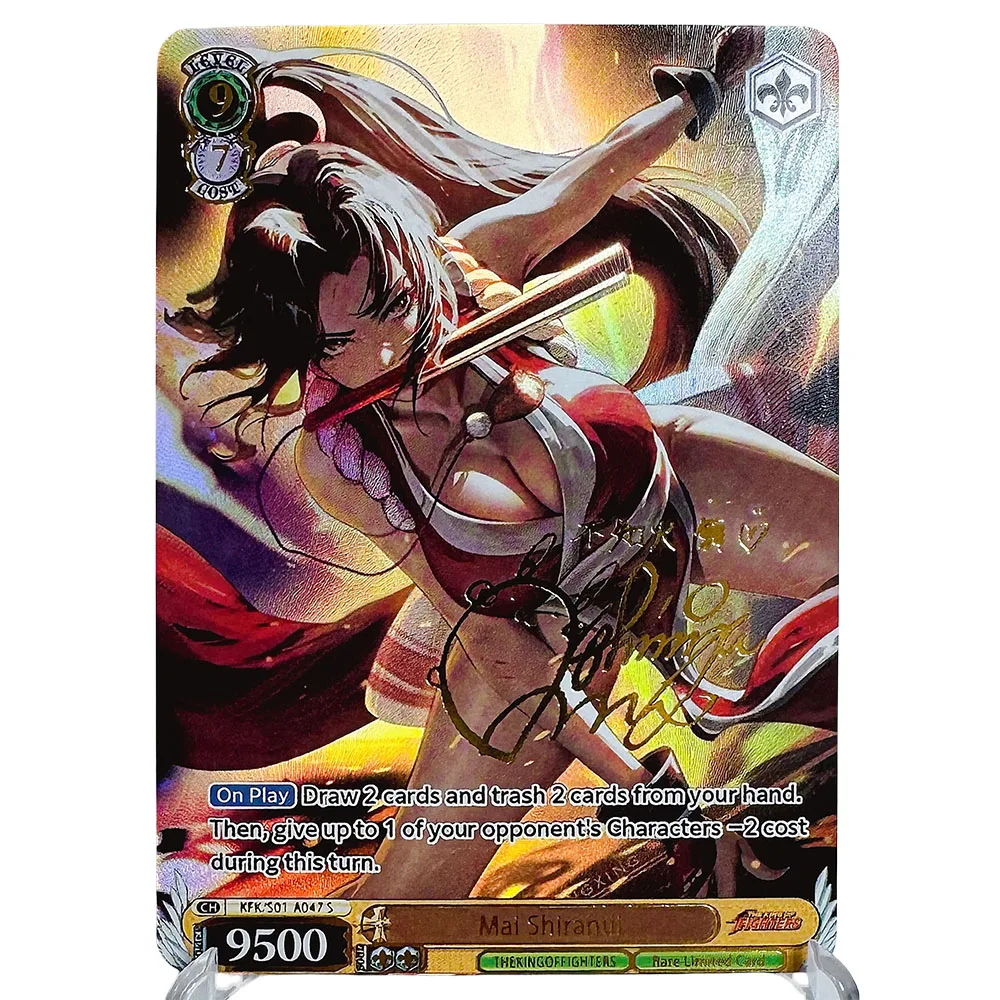 Anime Goddess Story DIY ACG Kamado Nezuko Fubuki Ayanami Rei Yor Forger Boy Games Toys Birthday Gifts Collectible Cards