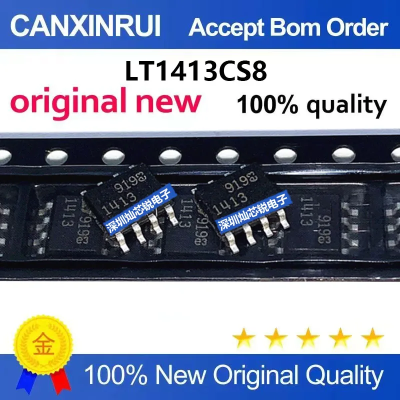 (5-100pieces)Brand new original LT1413 LT1413CS8 surface-mount SOP8 operational amplifier IC