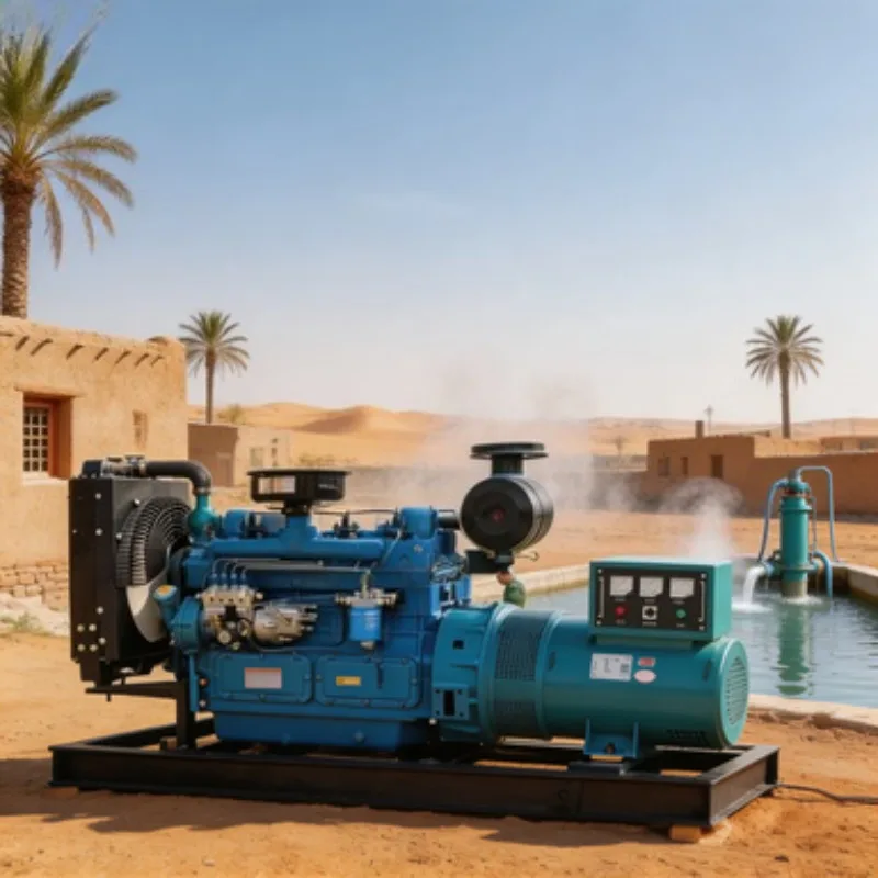 50Hz Diesel Generator Set 300kW 375kVA Silent Genset 400V Power Plant for Industrial Factory Power Supply Use Site