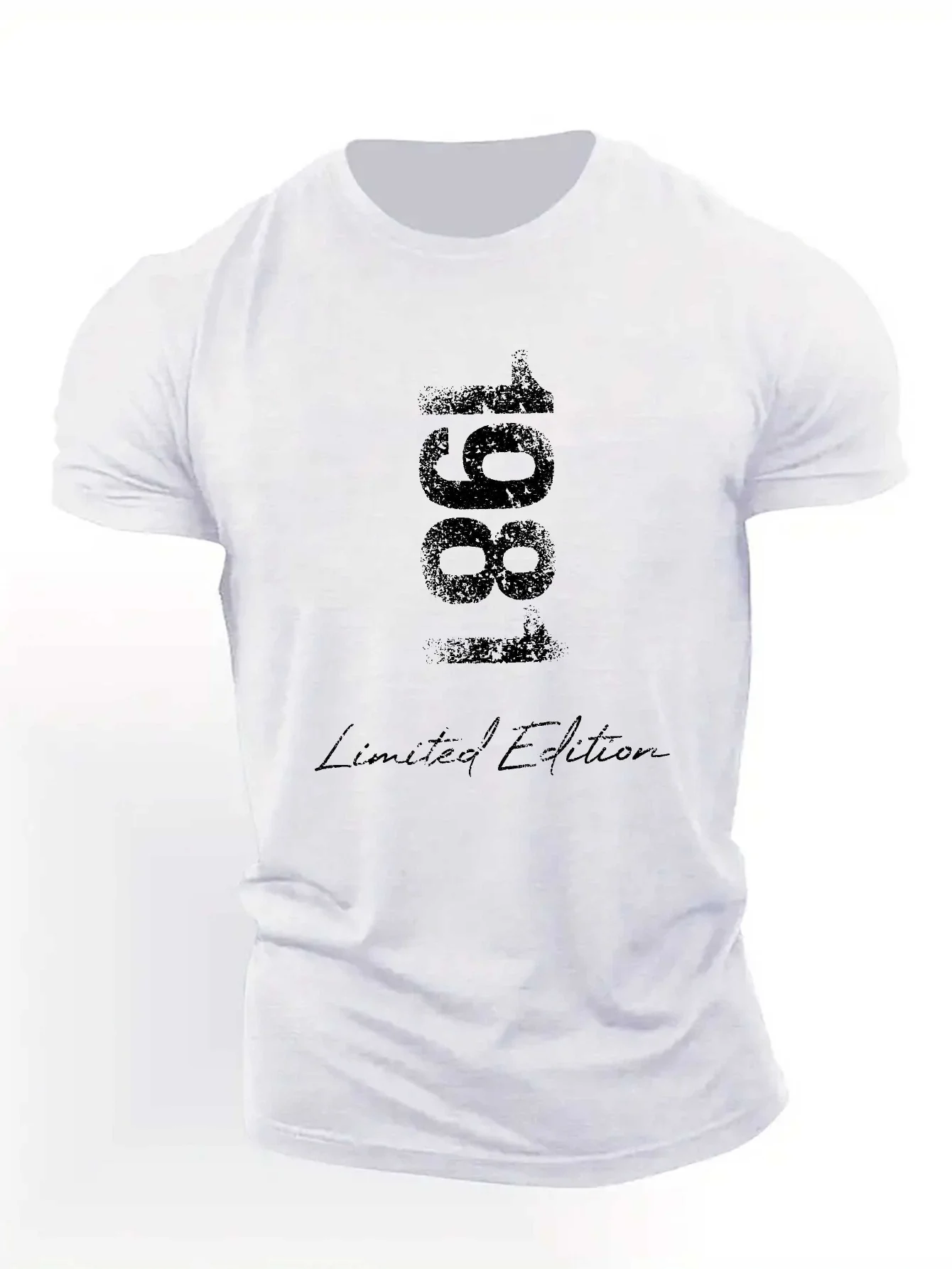 Men's short-sleeved summer T-shirt, limited edition, 1981