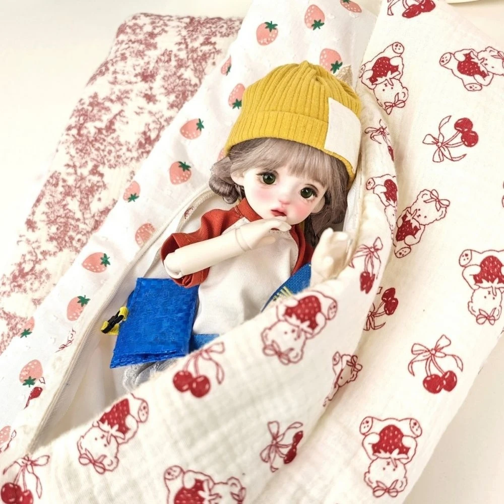 1/3 1/4 1/6 Puppe Schlafsack für 60/45/30 cm Bjd Puppe Schutz Pad Dress Up Mädchen Spielzeug Spielhaus Puppe Zubehör, keine Puppe