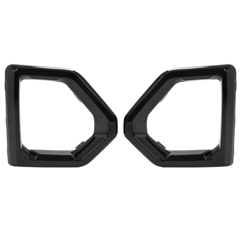 

Front Fog Light Outer Bezel Cover Front Fog Light Cover Fog Light Bezel Cover Black Set For GMC Sierra 1500 Denali 2019-2022-A28