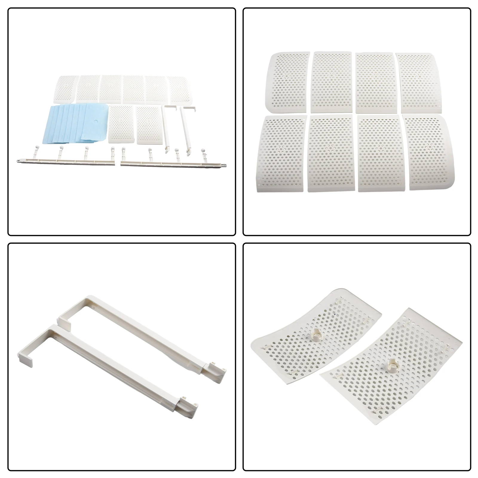 High Quality Wind Deflector COTTON FILTER 8 Leaf Adjustable Basic No Filter Cold Air Cotton Filter Easy Installation