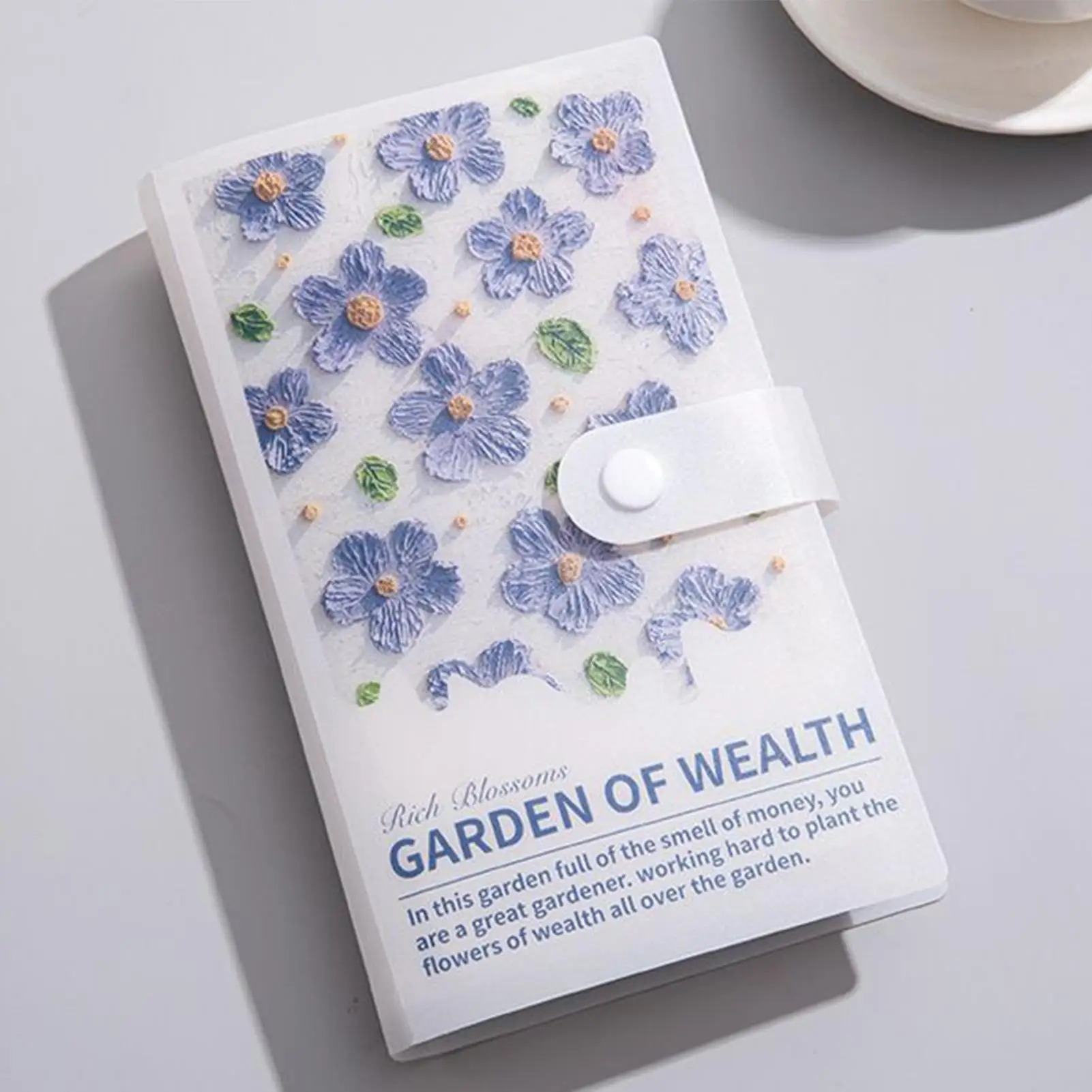 Geldbesparend boek 100-dagen besparingen Uitdagingsboek 3D olieverfschilderij Draagbare organisator Notebook Cash Planner Opslag Financiën