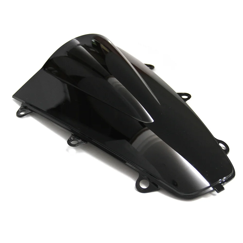 

For 2017 honda cbr1000rr cbr 1000 rr fireblade Windshield Black Screen Double bubble Motorcycle