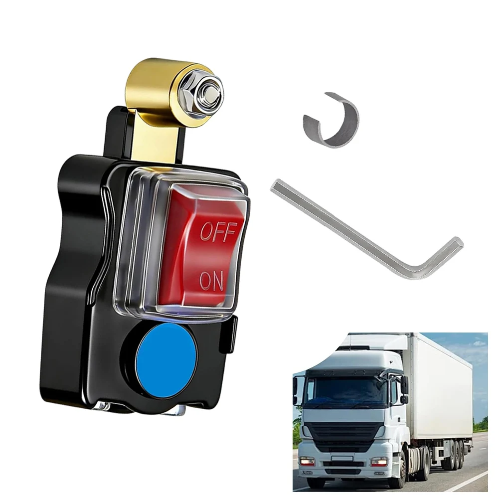 Car Battery Disconnect Switch Pure Copper Power Cut-Off Switch Suitable For 12V/24V Automotive , Trucks, And Boats