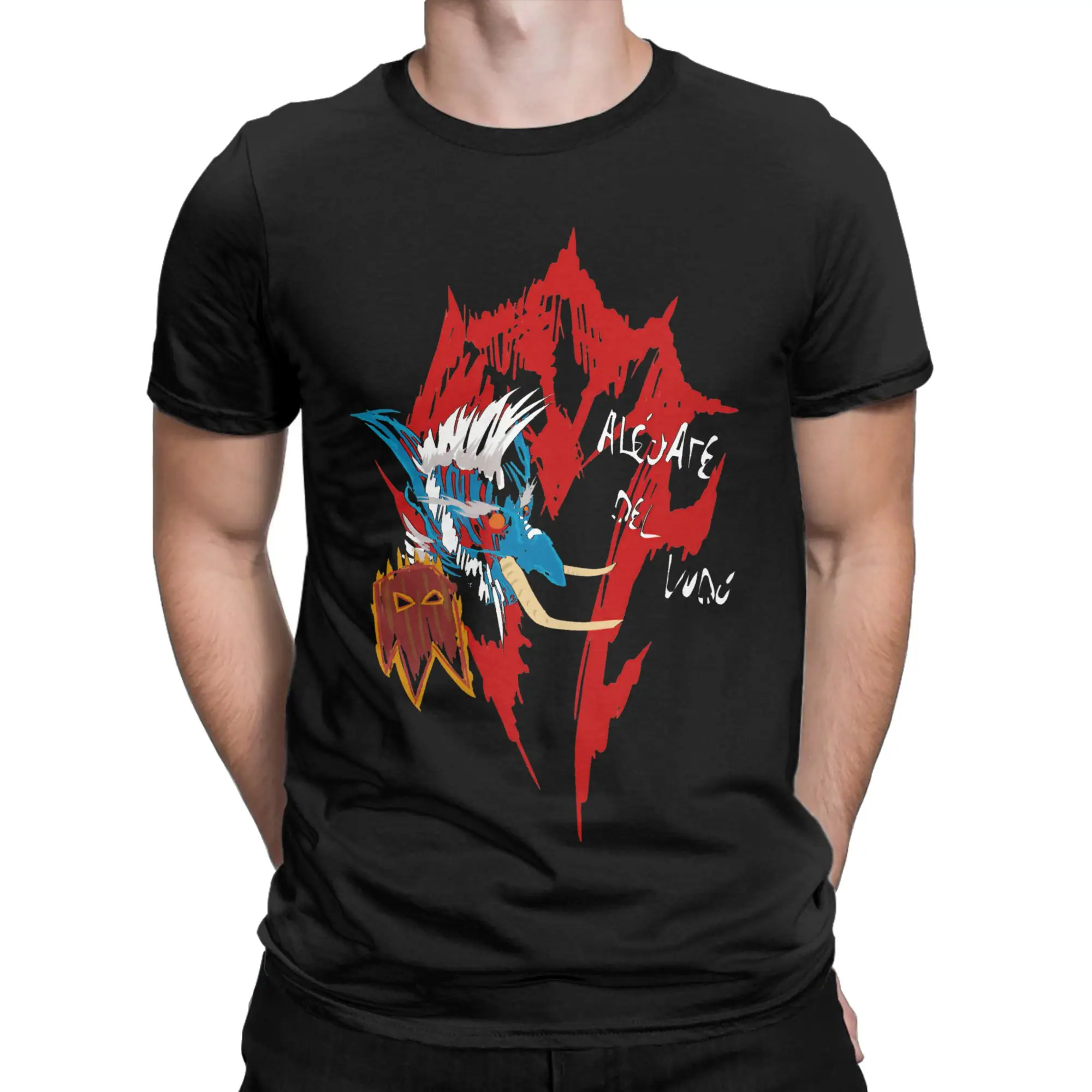 Aléjate del Vudú World of Warcrafts New Arrival T Shirts for Men Women  Cotton  Tee Shirt Clothing