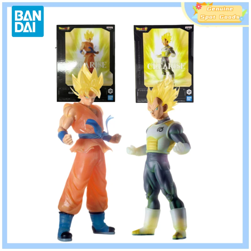 

Genuine Bandai Dragon Ball CLEARISE Vegeta Son Goku Anime Action Figures Model Figure Collectible Gift for Toys Hobbies Children