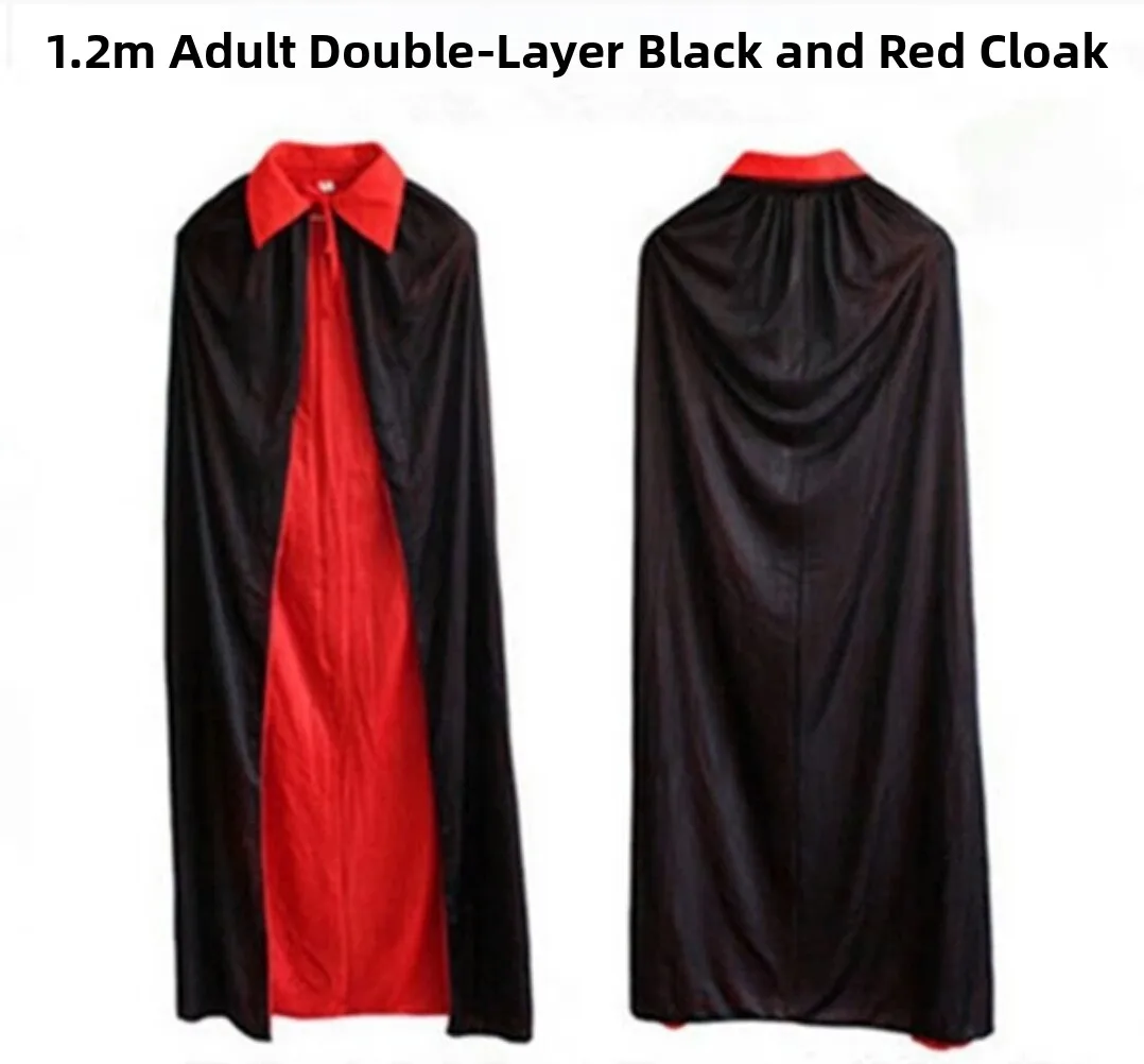 

Двусторонний костюм с капюшоном демона для выступления на Хэллоуин, наряд Бога Смерти, женская этническая сценическая одежда, Bla