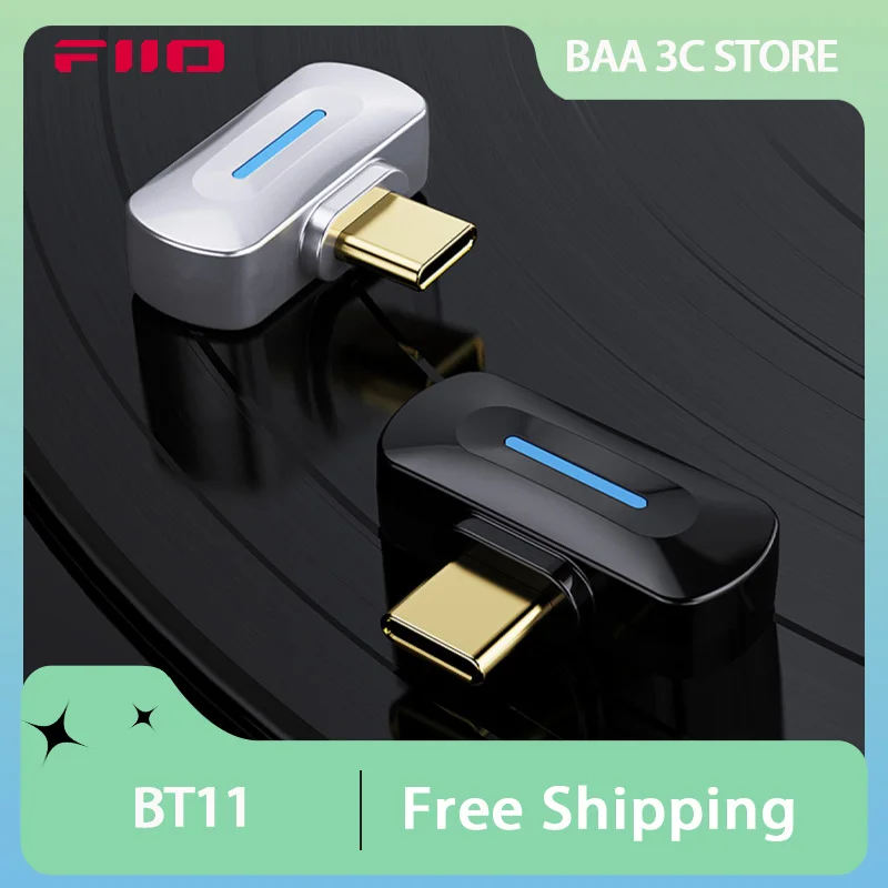 Fiio Bt11 Type-C Bluetooth 5.4 Transmitter for Mobile Game Player Portable Wireless Headphone Support Ldac Aptx Adaptive