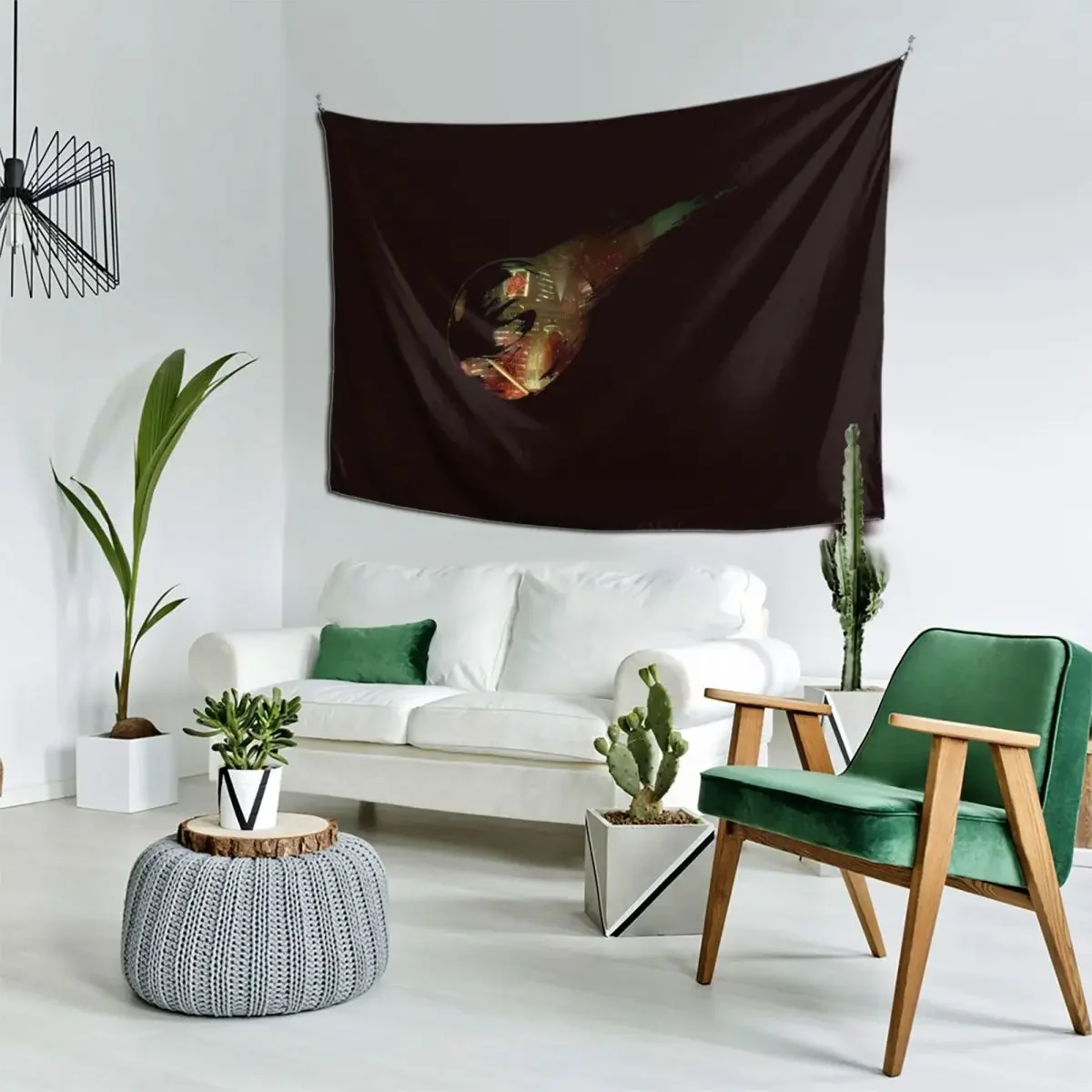 FF VII Meteor Tapestry Aesthetic Room Decorations Wall Decoration Items Aesthetic Room Decor Korean Home Decorators Tapestry