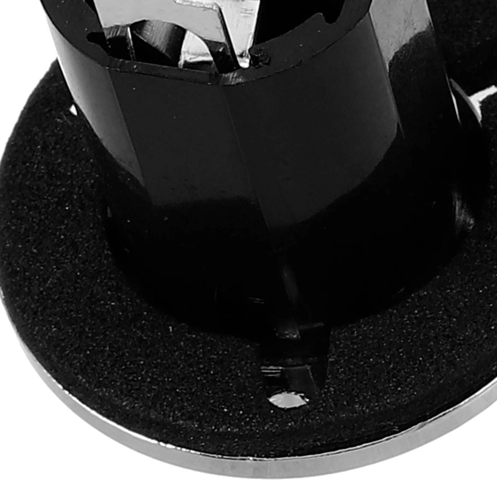 

2 Sets Guitar Pickup Jack Socket Accessories Black Plastic 6.35mm Stereo Endpin Plug Electric Guitar Output Port