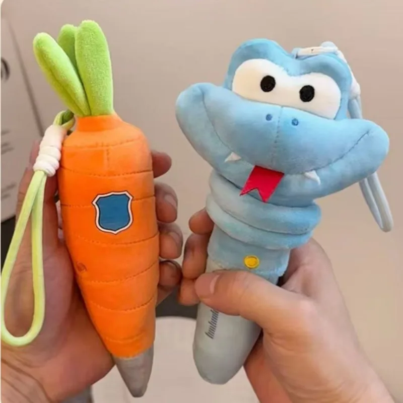 

Zootopia 2 Cute Peripheral Gary The Snake Plush Doll Stress-relief Toy Small Snake Doll Gift for Girlfriend with Sound Function