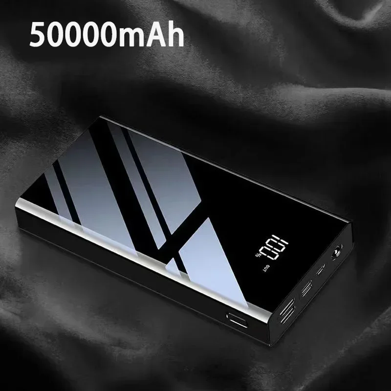 2022 new power pack 50000 MAH, equipped with 20W PD fast charging power pack, portable battery charger poverbank, suitable for i