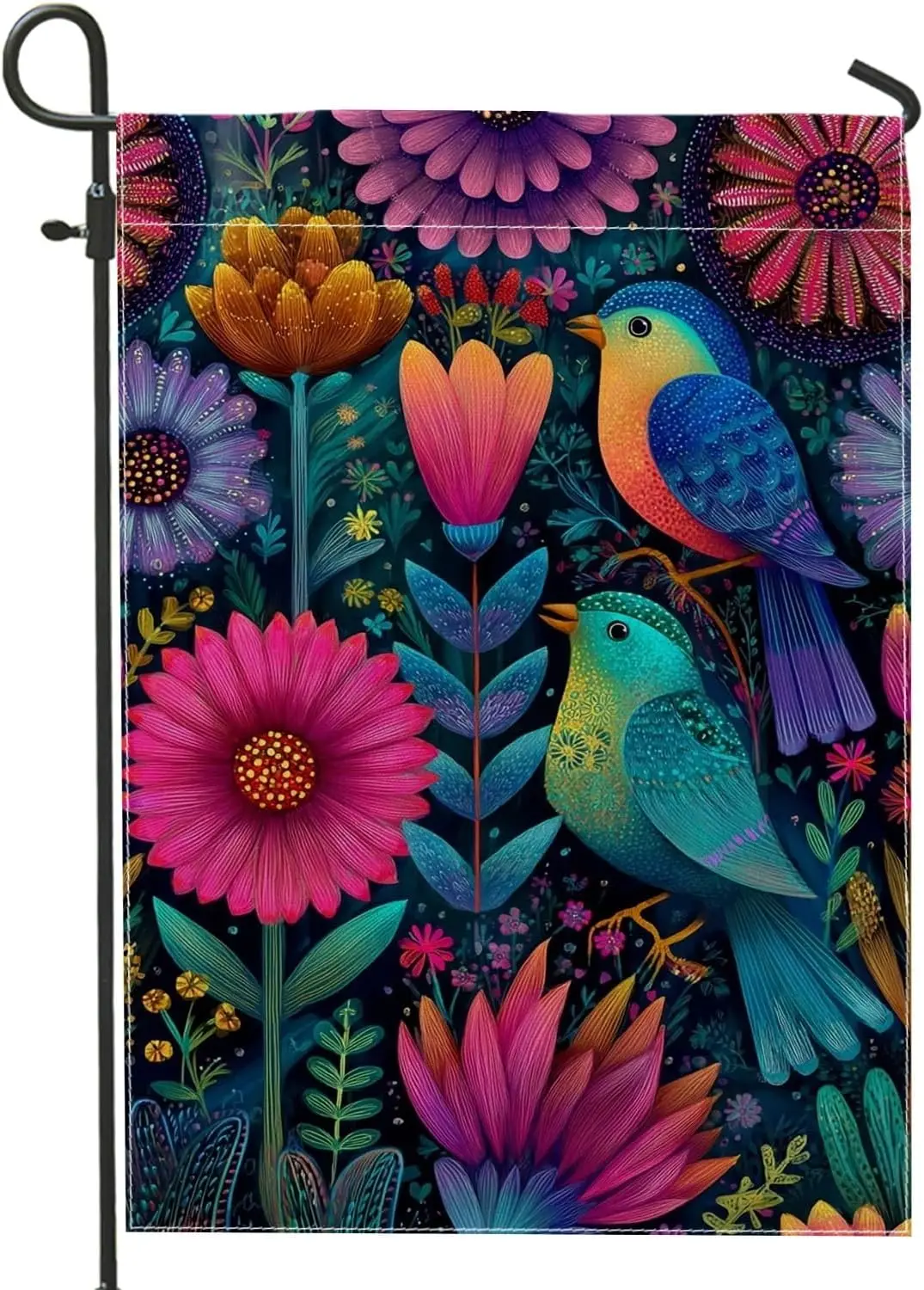 Colorful Bird Flora… - image