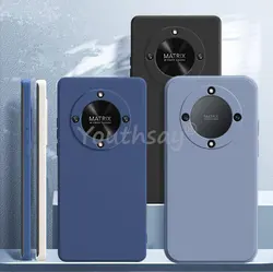 For Honor X9b Case Honor X9b Cover Funda Coque Capa Soft TPU Original Liquid Silicone Phone Bumper For Honor X9b