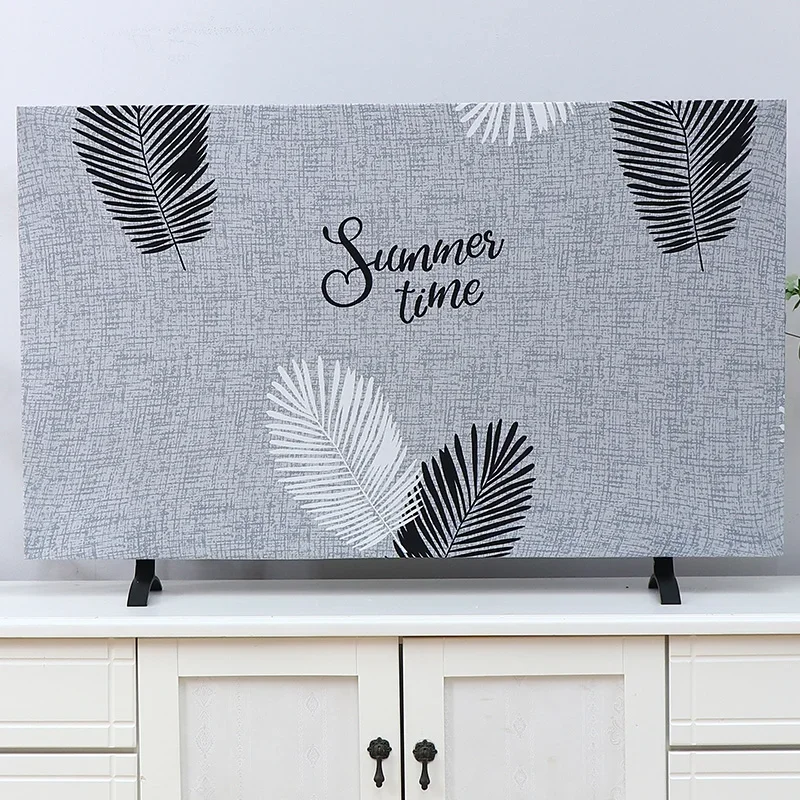 Large and Small Sizes Available for This Universal Style TV Dust Cover, Designed for All Home Entertainment Centers