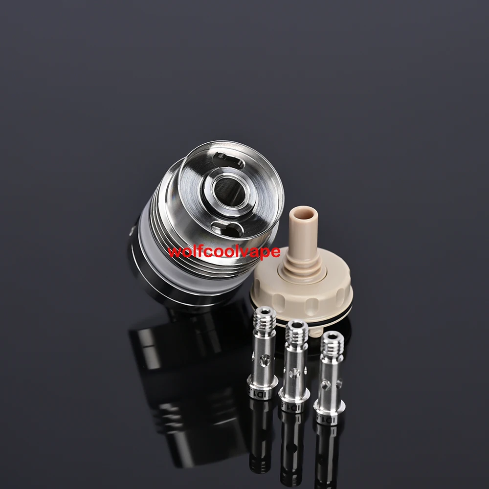 Wolfcoolvape monarchia OST stary styl szkolny MTL RTA Atomizer z wymiennym zbiornikiem 1.0 / 1.2 / 1.5 / 1.8mm Air Pins 22mm rta